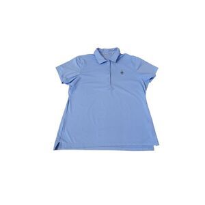 Peter Millar Merion Golf Blue Womens Polo Size XL.